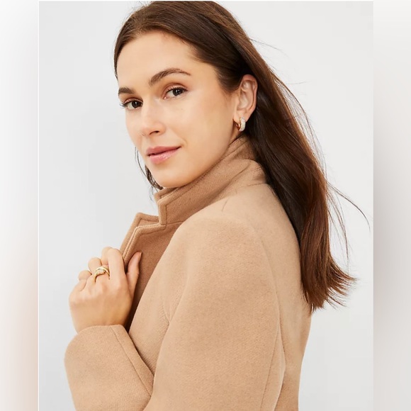 Brand New Wool Blend Ann Taylor Coat, Size XS - Picture 3 of 8